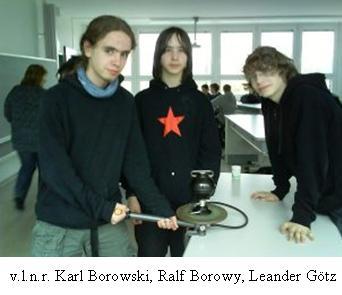 Karl Borowski, Ralf Borowy, Leander Götz