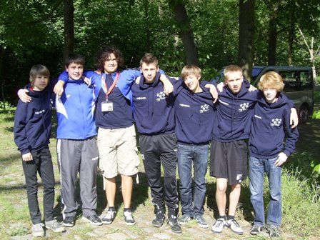 Ole, Janosch, Niclas, Tobias, Maxime, Jeppe und Konstantin